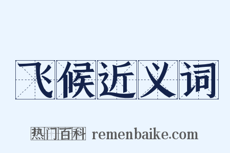 飞候近义词是什么意思的图片